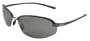 Nike Hyperion III SGT Golf Sunglasses, Interchange, EV0043-002, Glossy Graphite Frame / Gray+Golf Lenses/ Silver Flash