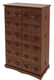 Review Imported  / Walnut Finish Solid Oak Cabinet