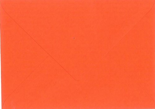 25 Briefumschläge C6 orange mit