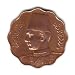 1943 (Ah1362) Egypt 5 Milliemes Coin Km#360