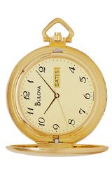 Unisex Gold Tone Stainless Steel Pocket Watch Quartz Unisex Gold Tone Stainless Steel Pocket Watch Quartz