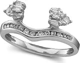 1/3 ctw Diamond Eternity Wrap in 14K White Gold