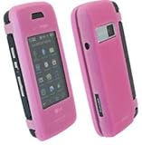 Pink Soft Flexible Durable Gel Skin Silicone Case for LG Voyager VX10000