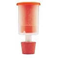 G�rspund & Gummistopfen. Gro�er G�raufsatz (f�r 17mm Bohrung) komplett mit Gummistopfen. Getr�nkesch�tzer, G�raufsatz