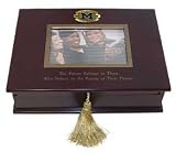 NCAA Michigan Wolverines Wooden Graduation Keepsake Box