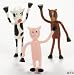 12 Farm Animal Bendable Toys!_s-1