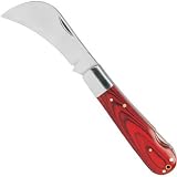 Folding Knife FK-7158B 420 SST with Pakka Wood Handle