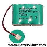 1X3-2, 3 AA D CONNECTOR - NiMH 3.6V 750mAh