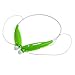 MagicShield HV-800 Wireless Bluetooth Music Stereo Universal Headset Headphone Vibration Neckband Style for iPhone Samsung Cell Phone iPad -Green