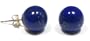14k Yellow Gold 10mm Lapis Lazuli Stud Earrings