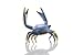 Blue Crab Paperweight (desk sculpture)