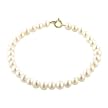14K Freshwater Petite Pearl Classic Bracelet - White