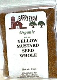 Mustard Seed Yellow, Whole, 2 oz.