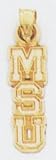 Michigan State University Letters Charm - XC322