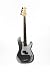 Search : 43" Silver Electric Bass with Carrying Bag and Accessories