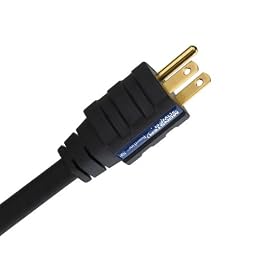Monster Cable PowerLine 200 8ft Low-Noise Detachable IEC Power Cord by Monster