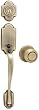 Kwikset Maximum Security Arlington Knob Combo Kit, Antique Brass #510ANxC 5 CP