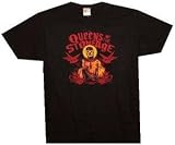 QUEENS OF THE STONE AGE - Masked Halo - Black 30/1 Singles Cotton t-shirt