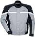 TOURMASTER/CORTECH JETT 2 MOTORCYCLE JACKET SILVER/BLACK
