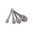 Faringdon 4 Piece Stainless Steel Measuring Spoon Set
