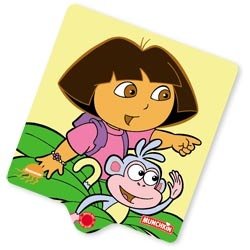 Dora The Explorer: White Cling Shade