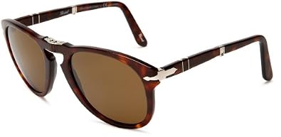 Click here to buy Persol Mens 0PO0714 Square Polarized Sunglasses by Persol.
