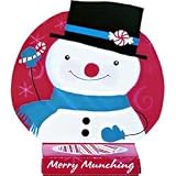 Christmas Cupcake Holder - Snowman Holiday Bakery Box