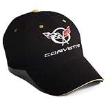 Corvette C5 Logo Black Baseball Hat
