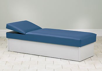 Clinton 3790 Solid Base Recovery Couch Enclosed base w/adj wedge Item# 3790-16