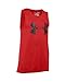 Under Armour Boys' Tech Big Logo Tank, Risk Red (601)/Black, Youth Medium