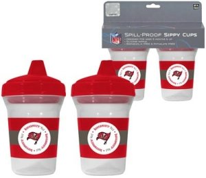 Tampa Bay Buccaneers To-Go Sippy Cup 3-Pack