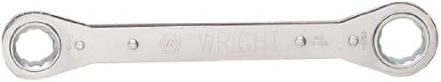 Wright Tool 9386 12 Point Nominal Size Ratcheting Box Wrench, 3/4" x 7/8"