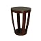 Round Drum Accent Table