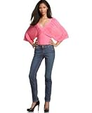 Dereon D's Wicked Kimono-Sleeve Sweater & Royal Skinny Jeans