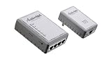 Actiontec PWR214K01 200 Mbps Powerline Home Network Adapter & Hub