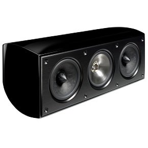 KEF XQ-50 Piano Black (Ea) 3-Way Center Channel Speaker