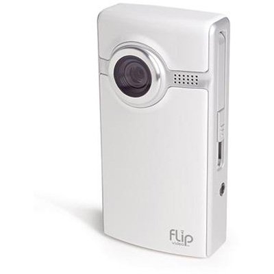 Flip Video Ultra Series Camcorder, 30-Minutes (White) OLD MODEL