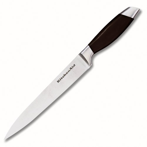 KitchenAid 8-Inch Dupont Delrin Handle Slicer Knife, Black