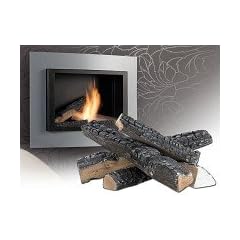 Carlo Milano Keramik-Feuerdekoration "Holzscheit" f�r Bio-Ethanol-�fen