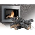 Carlo Milano Keramik-Feuerdekoration "Holzscheit" f�r Bio-Ethanol-�fen