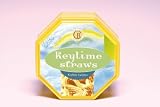 Gourmet Food : Key Lime Shortbread Straw - Tin