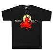 SILENT DRIVE - Octopus - Black T-shirt