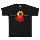 SILENT DRIVE - Octopus - Black T-shirt