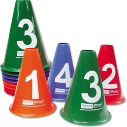Numbered Cones- Set of 8