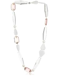 Ivanka Trump "Soho Bead" Rose Gold Mixed Cut Stone and Pearl Necklace