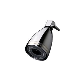 Oxygenics 5 Star Resort Spa Shower, Chrome & Gold