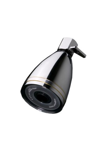 Oxygenics 41025 5 Star Resort Spa Showerhead, Chrome and Gold