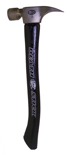24 oz Dead On Framing Hammer with Milled Face, 19 Hickory Axe Handle DO24C