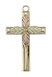 Black Hills Gold Cross Pendant