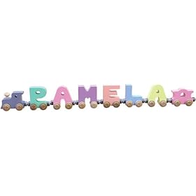 6 Letter Pastel NameTrain by NameTrain